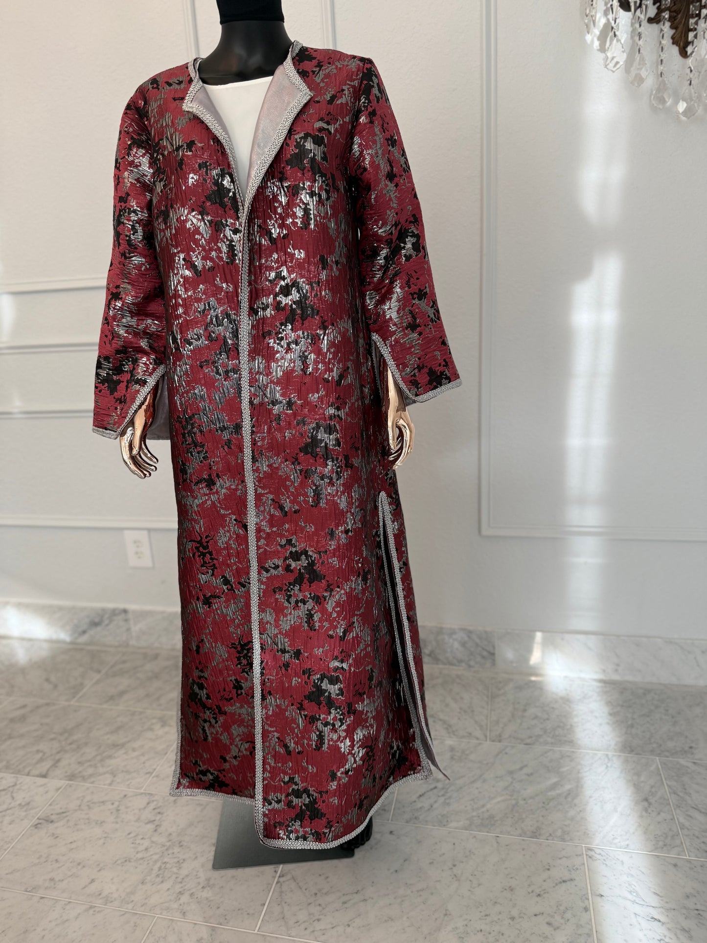 Brocade  Abaya