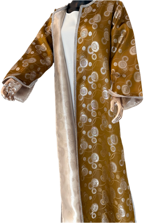 Brocade abaya