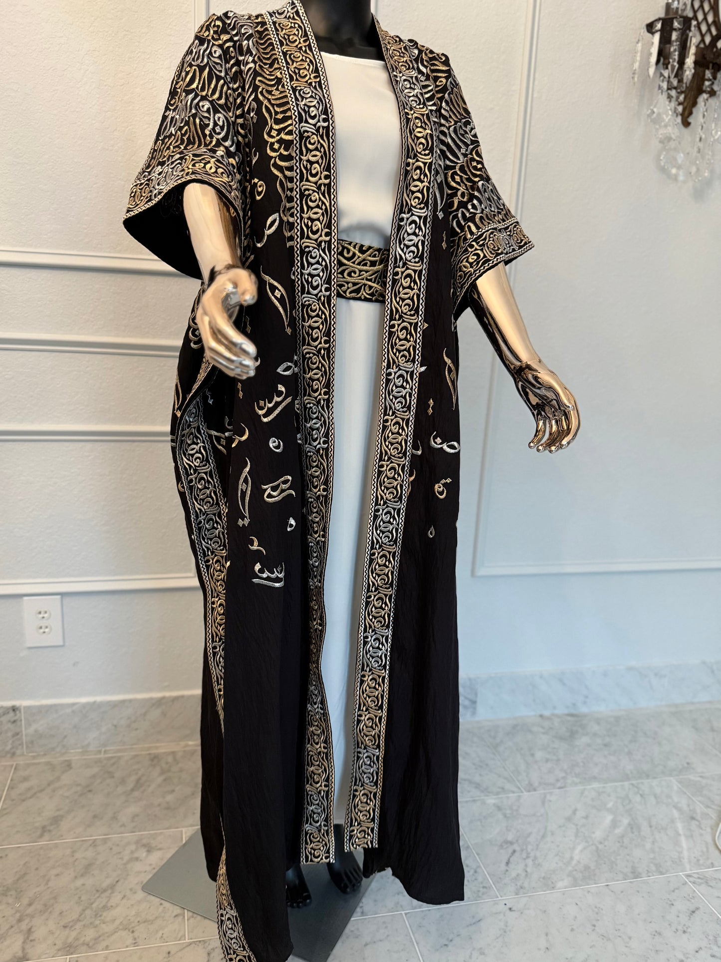 Embroidered Abaya