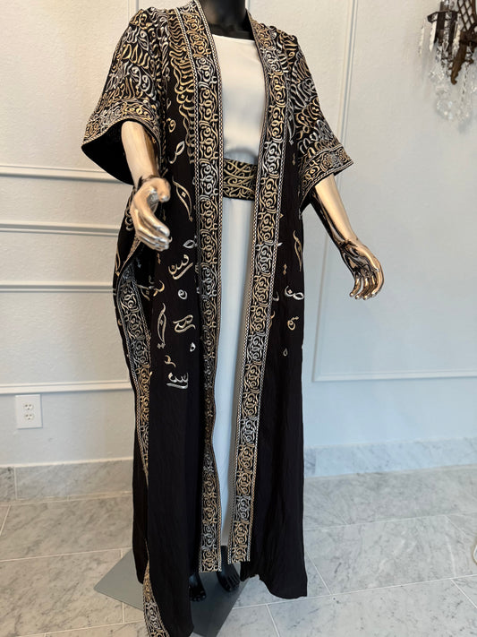 Embroidered Abaya
