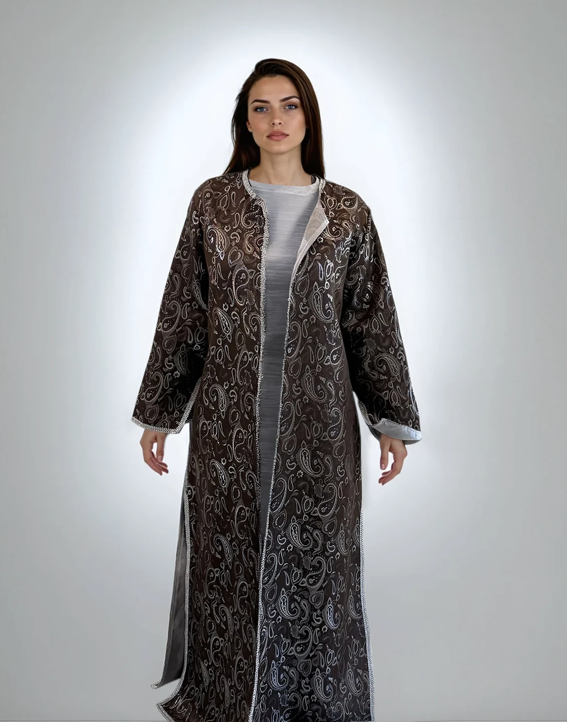 Brocade abaya