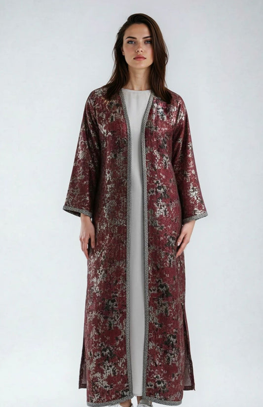 Brocade  Abaya