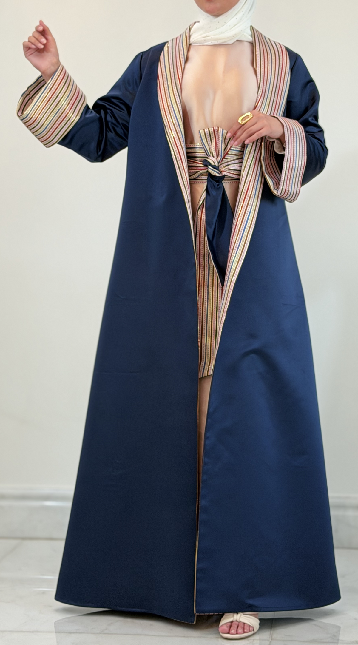 Navy Abaya