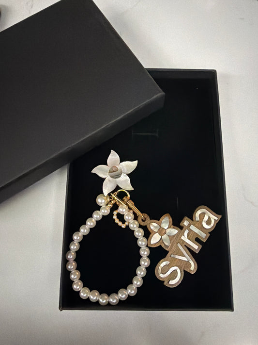 Syria and Jasmine flower brush