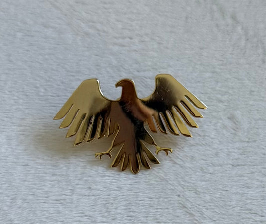 “Golden Eagle Emblem Pin”
