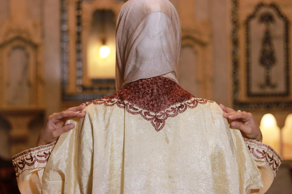 Chiffon Aghabani-Style Abaya