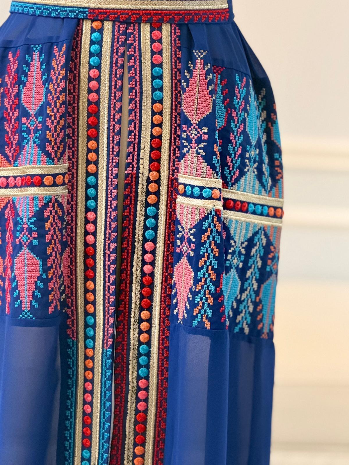 Sleeveless Chiffon Abaya