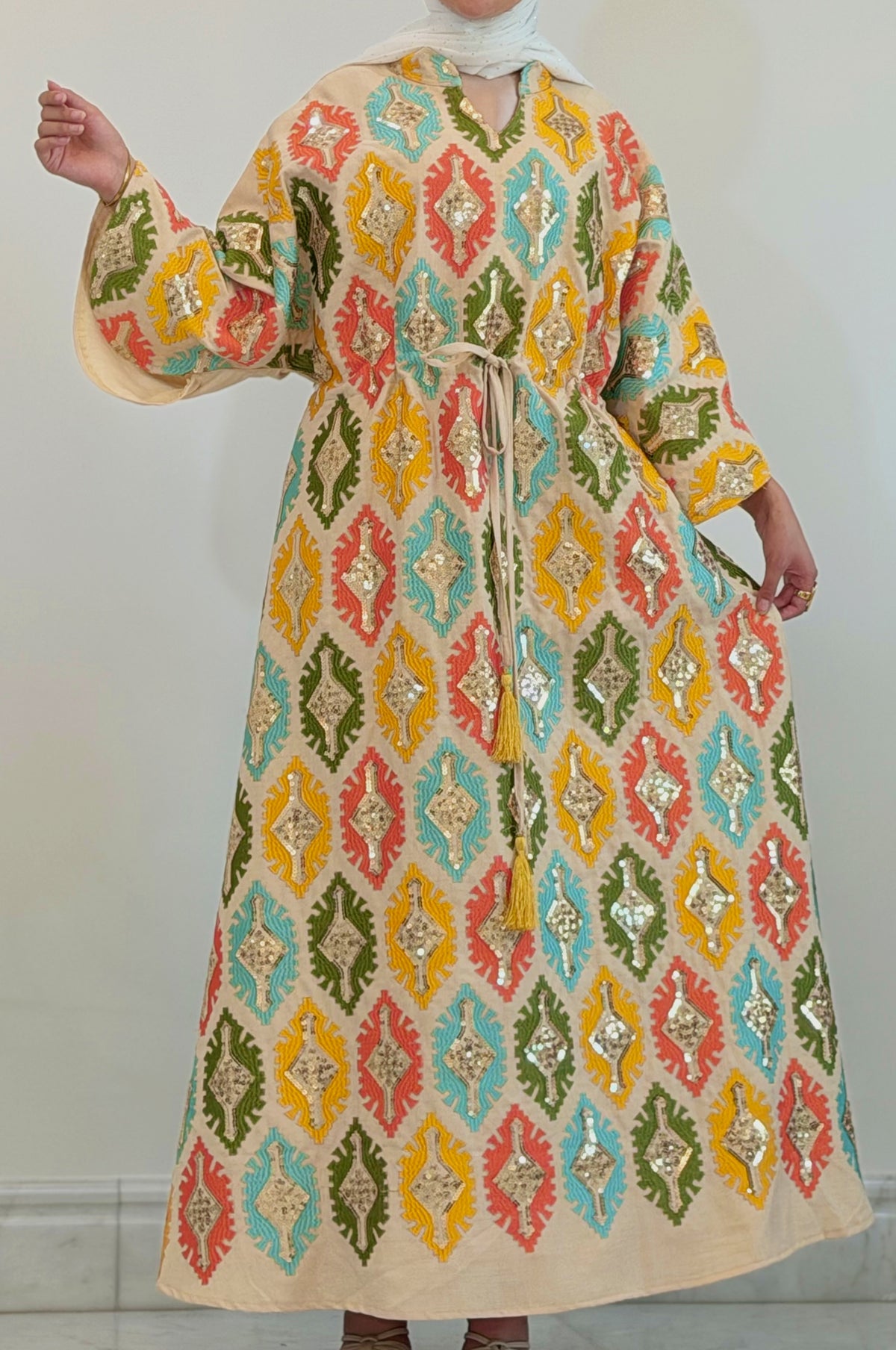 Colorful Abaya
